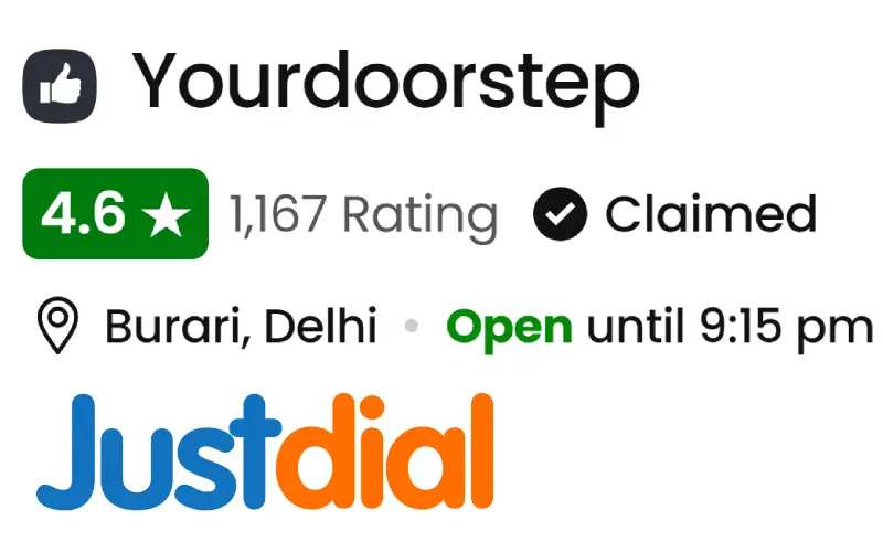 Yourdoorstep Justdial Reviews